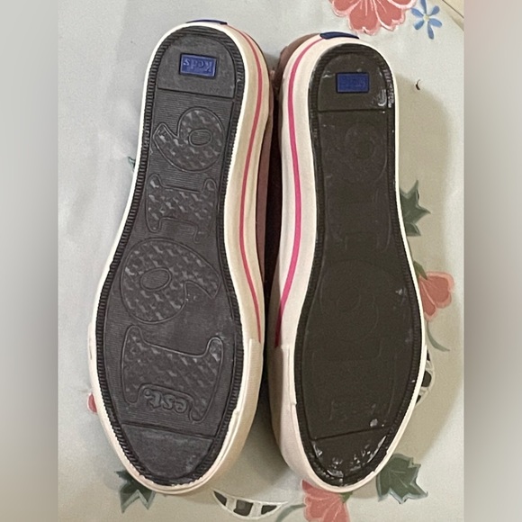 Keds Brown women’s Mary Jane cavas shoes with Pink accents Size 7.5 - Picture 9 of 9